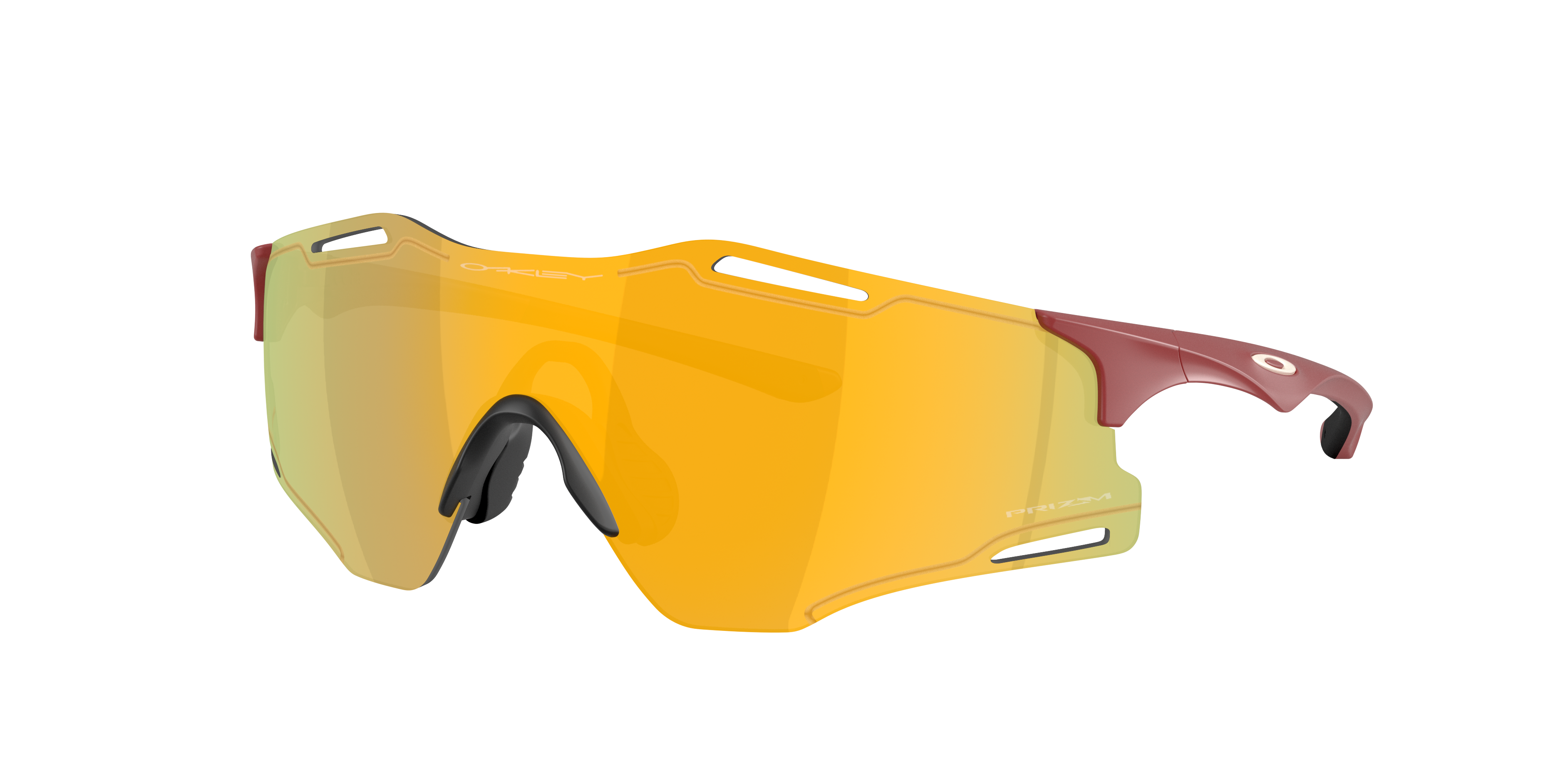 Oakley Unisex Sunglass Oo9512d Cybr Zero In Burgundy