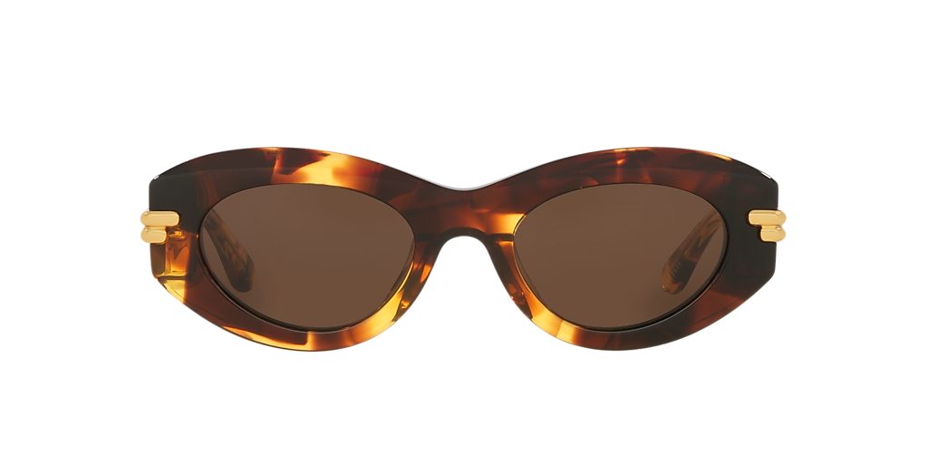 【関税&送料込】Bottega Veneta Sunglasses Brown Bottega Veneta BV1322S M (51 - 21) with Brown lenses and