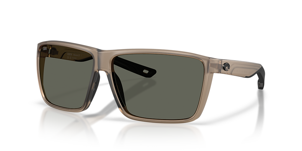 COSTA 6S9121 Rincon II Matte Brown Smoke - Men Sunglasses, Gray Lens