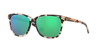 COSTA 6S2009 May Shiny Black - Women Sunglasses, Gray Lens