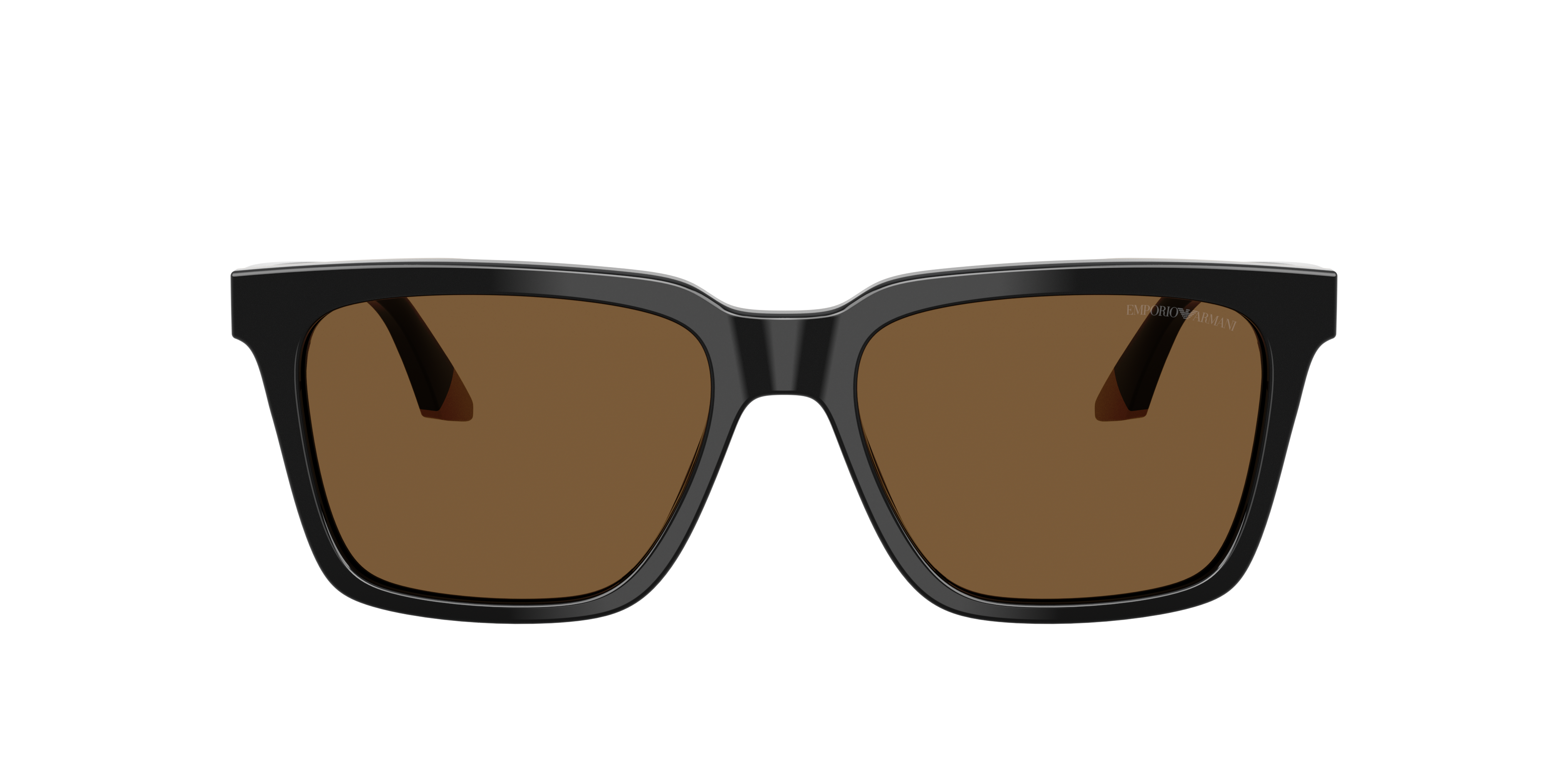 Emporio Armani EA4260 M (55 - 17) with Brown lenses and Black