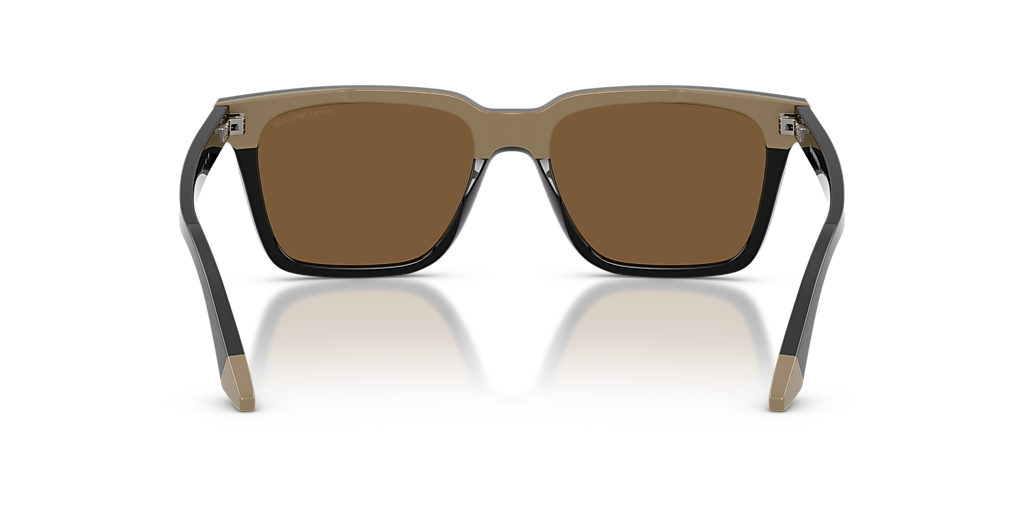 Emporio Armani Tortoiseshell Frame Sunglasses with Brown Lenses ARMANI Vintage Sunglasses Tortoise Brown 055 Oversize  main image 2
