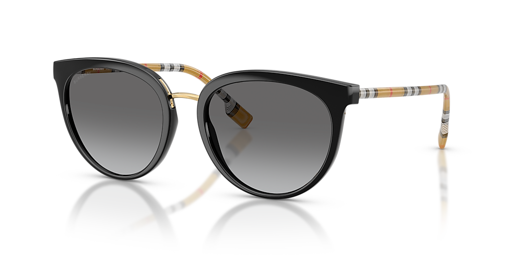 BURBERRY オハサイス ラウント フレム サンクラス BE4316 385311 Burberry BE4316 Sophia L (54 - 19) with Grey lenses and