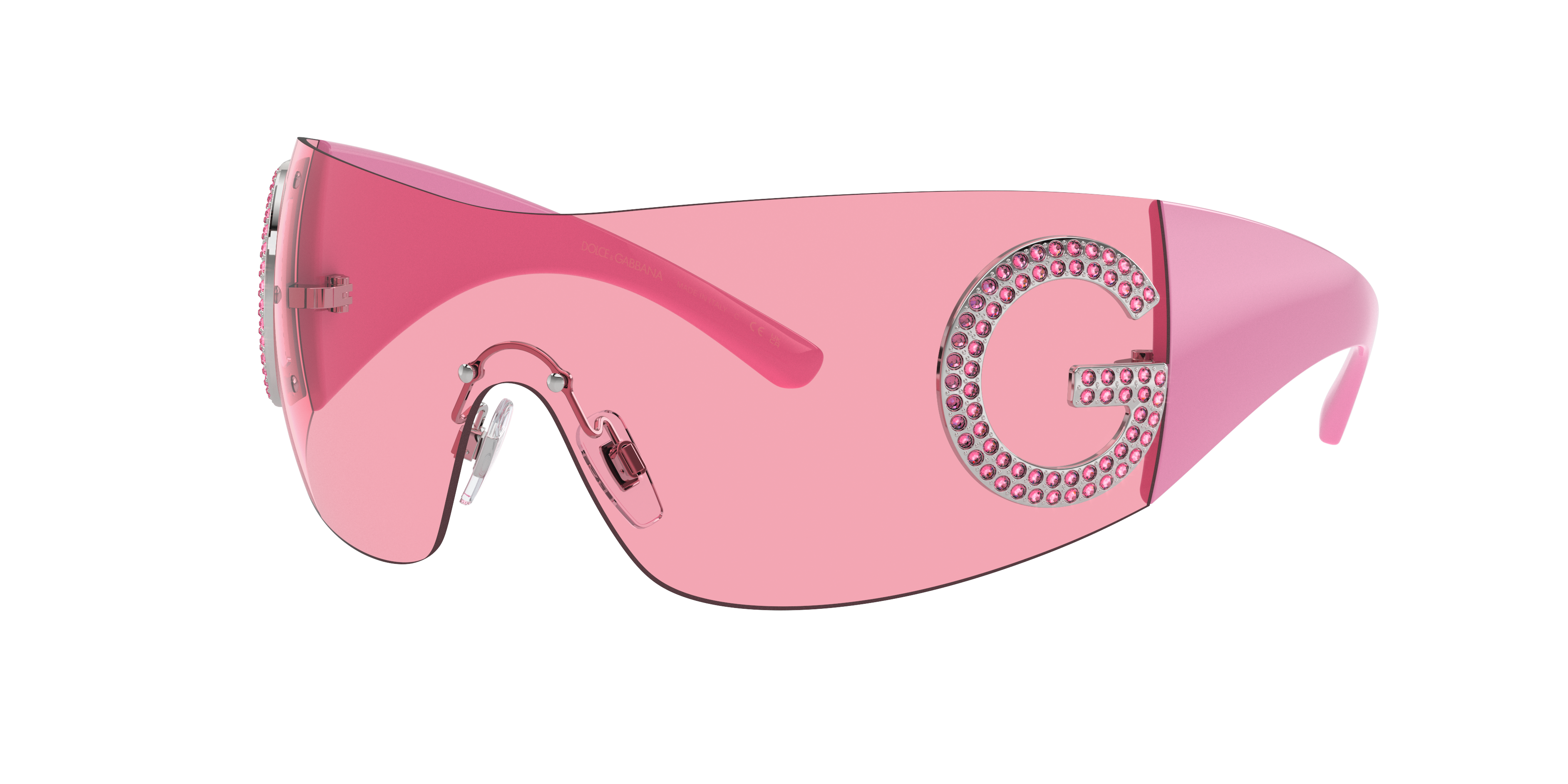Dolce&Gabbana Woman Sunglass DG2298B -  Frame color: Pink, Lens color: Pink