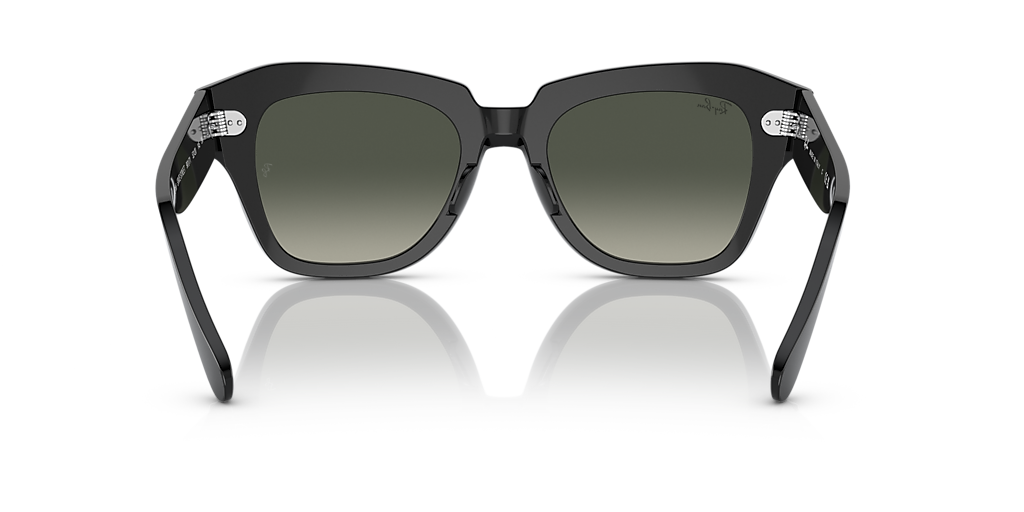 Ray-Ban RB2186 State Street M (49 - 20) with Grey lenses and  display picture 1