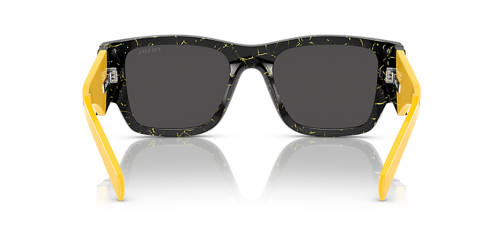Prada PR 10ZSF L (55 - 19) with Grey lenses and Black frame