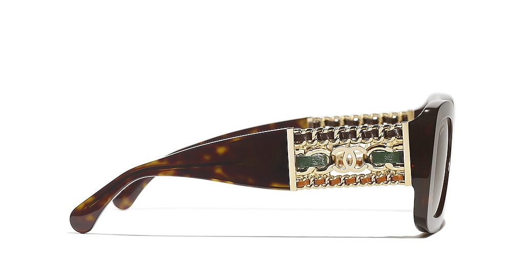 Chanel Square Sunglasses CH5380 M (56 - 17) with Grey lenses