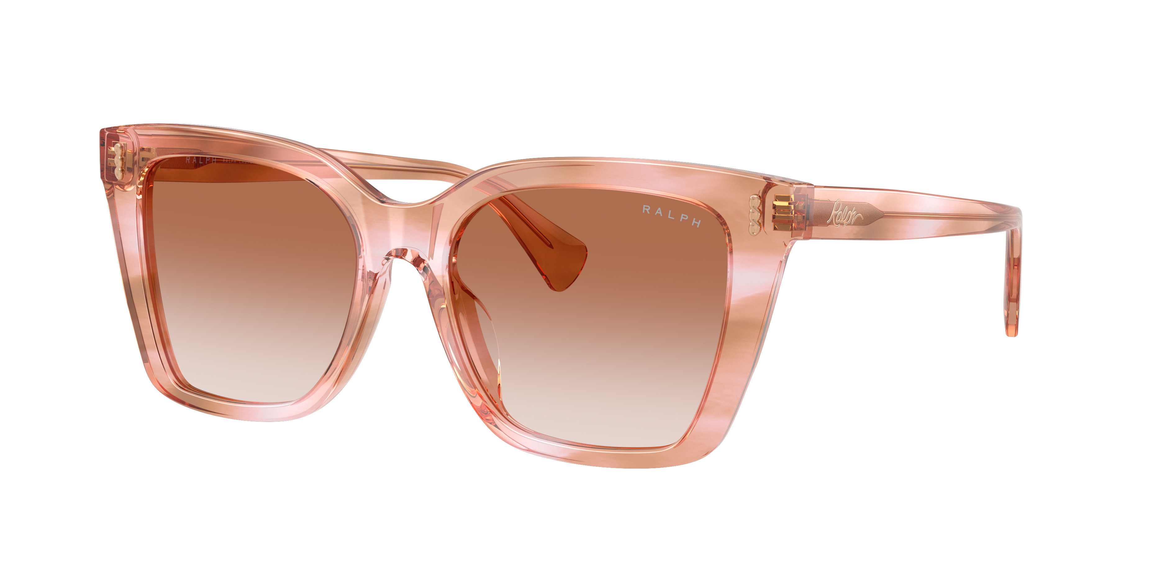 Ralph Woman Sunglass RA5349U -  Frame color: Rose Havana Brown, Lens color: Gradient Brown
