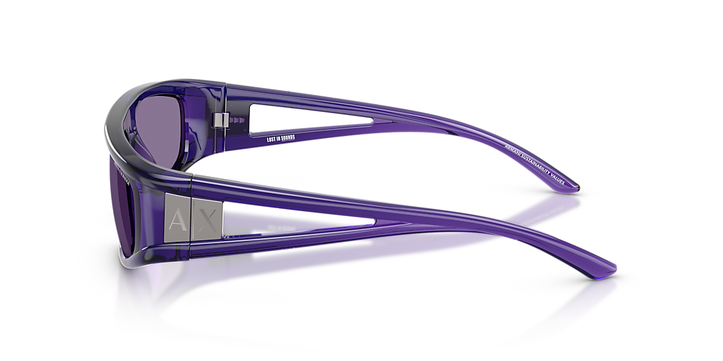 Armani Exchange AX4159SU L (59 - 18) with Violet lenses and Gold