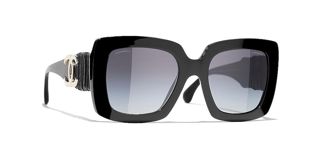 CHANEL シャネル ロゴ スクエア メガネ サングラス CH5474Q Chanel Square Sunglasses CH5474Q M (52 - 21) with Grey
