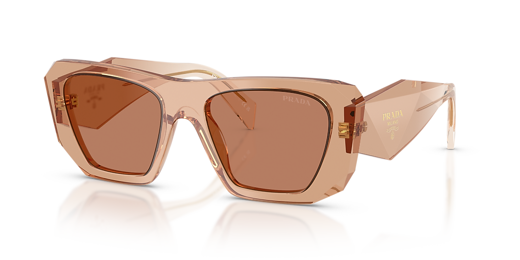 Prada PR B18S S (53 - 19) with Brown lenses and Brown frame