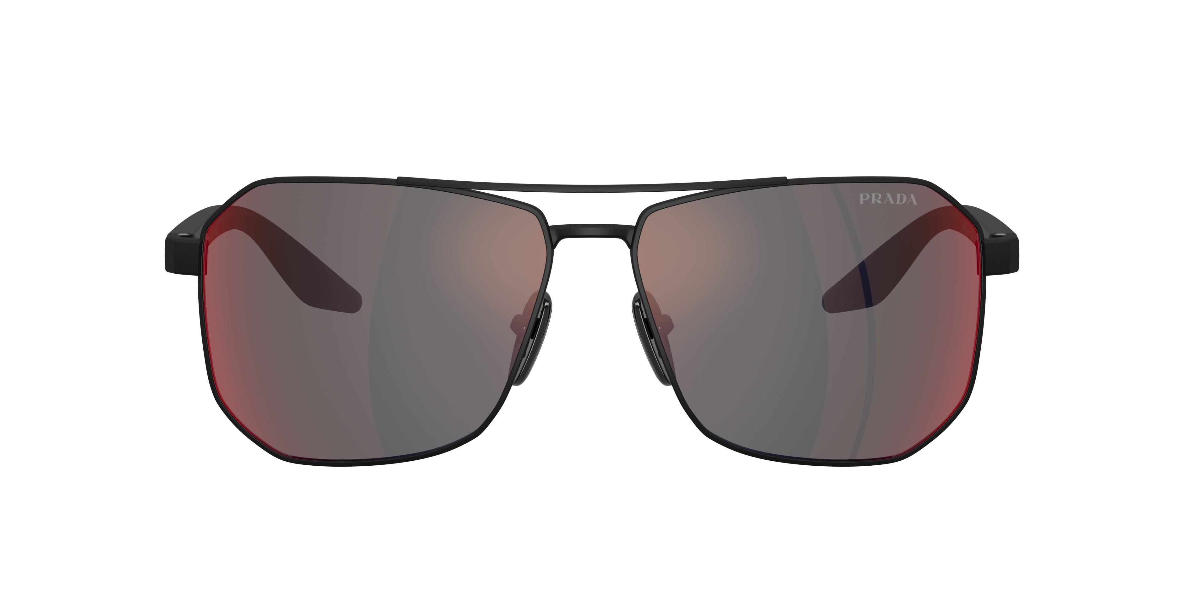 Prada Linea Rossa PS A53S XXL (62 - 14) com Lentes Cinza e Armação