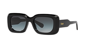 Chloé CH0220S M (53 - 21) with Grey lenses and Black frame