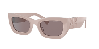 Miu Miu MU 03WS 53 Dark Grey & Pink Opal Sunglasses | Sunglass Hut 