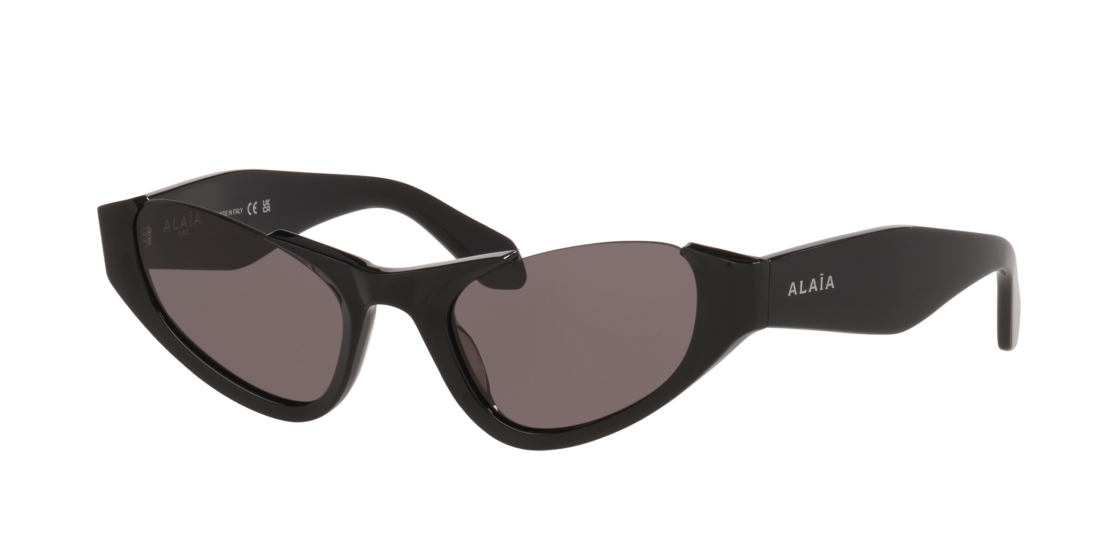 Alaia Woman Sunglass AA0076S -  Frame color: Black, Lens color: Grey