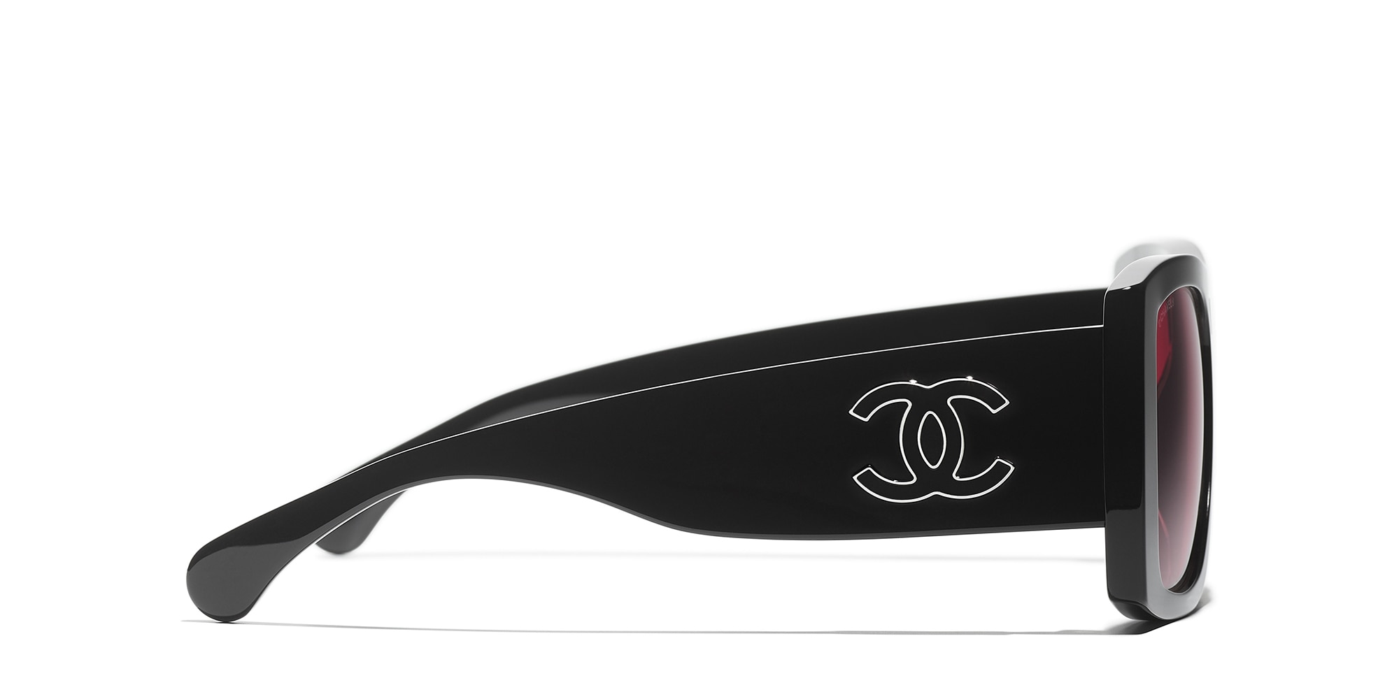 Chanel Square Sunglasses CH5539A M (53 - 21) with Orange lenses