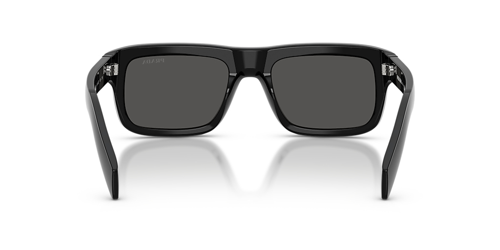 Prada PR D11S M (54 - 20) with Grey lenses and Black frame
