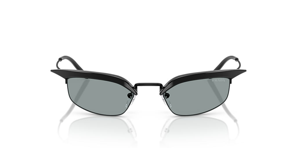サングラス PRADA SUN GLASS (0PRB50S 1AB3C252) Prada PR B50S Rectangular Sunglasses For Women