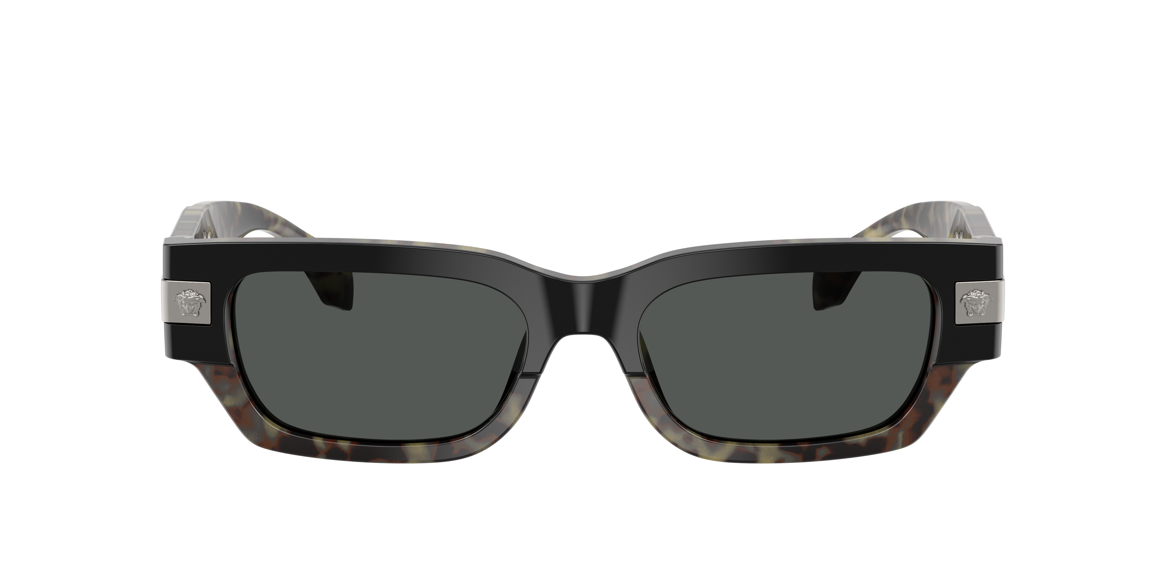Versace VE4465 XXL (53 - 18) with Grey lenses and Tortoise frame