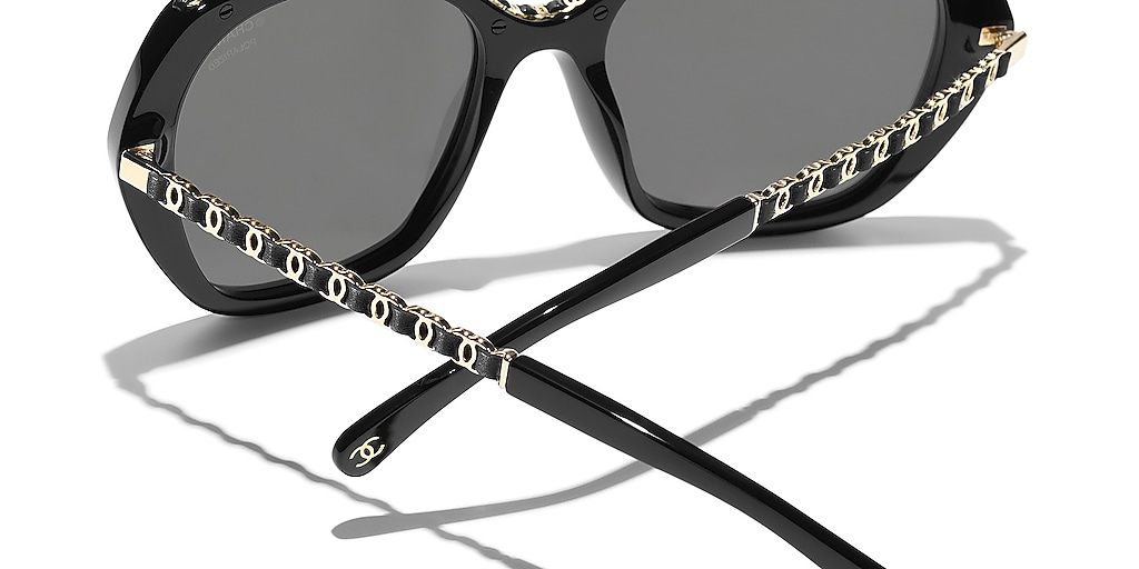 Chanel Butterfly Sunglasses CH5547Q XL (55 - 18) with Grey