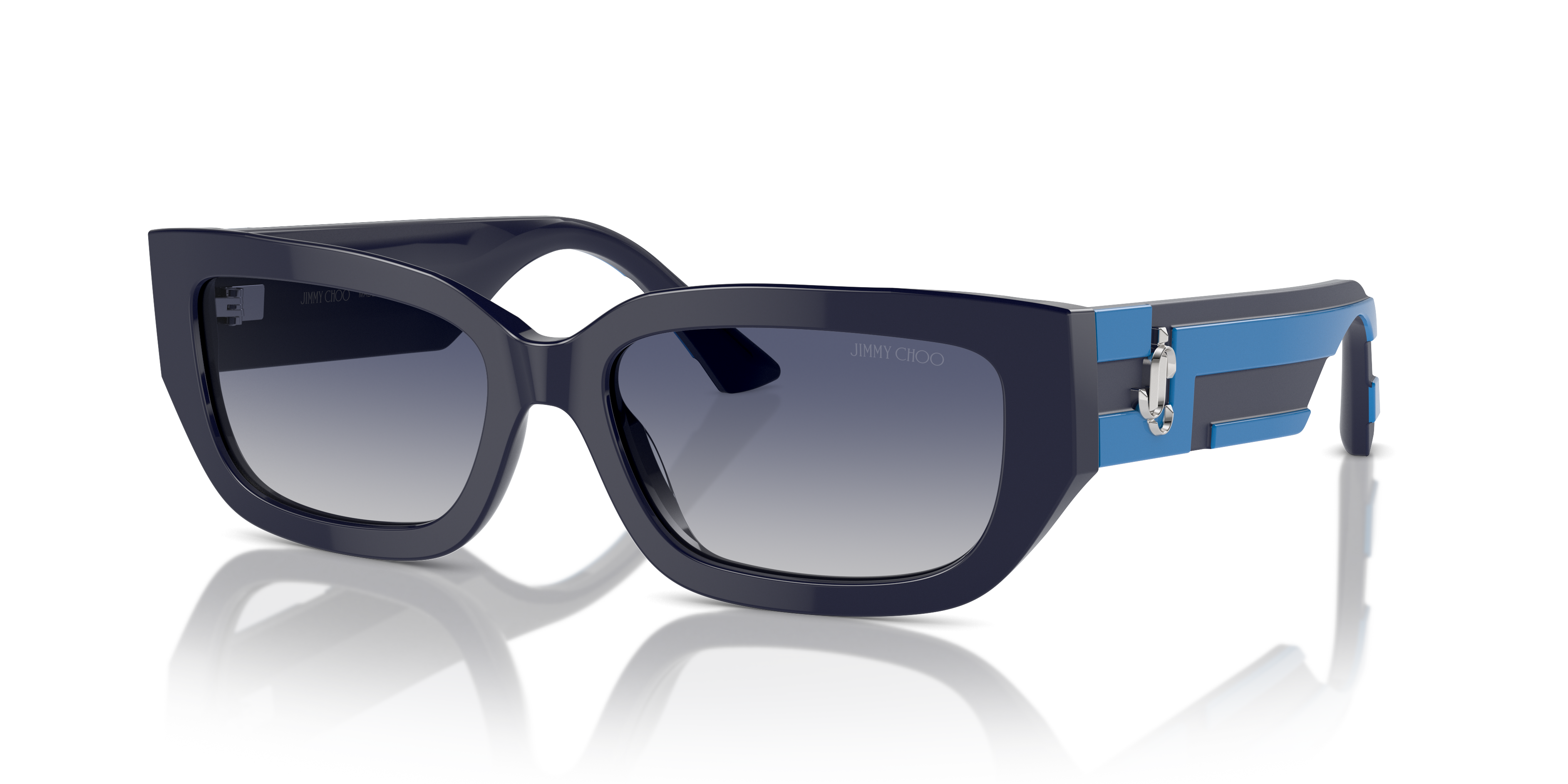 Jimmy Choo JC5017 M (55 - 17) with Blue lenses and Blue frame