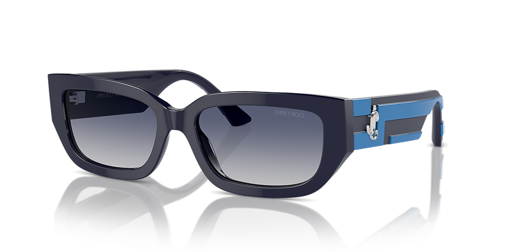Jimmy Choo JC5017 M (55 - 17) with Blue lenses and Blue frame