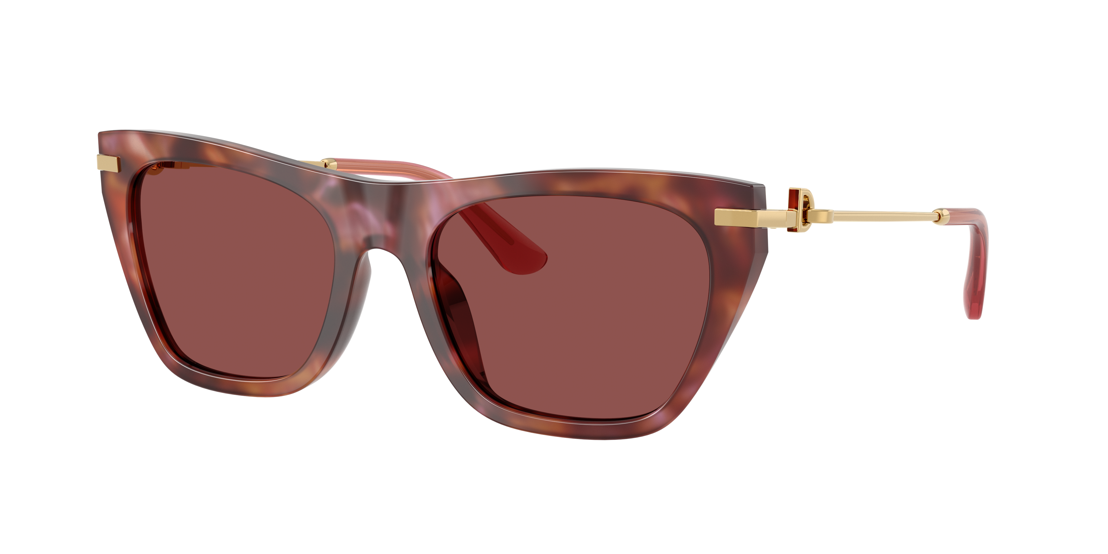 Dolce&Gabbana Woman Sunglass DG4511 -  Frame color: Havana Brown, Lens color: Dark Violet