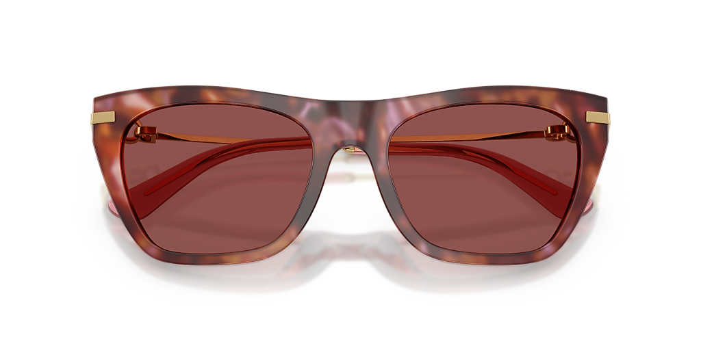 Dolce & Gabbana Havana Red Frame with Dark Violet Lenses Dolce&Gabbana DG4511 XXL (55 - 19) with Violet lenses and  main image 4