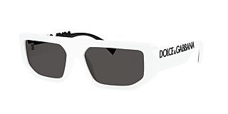 Dolce & Gabbana - Occhiale Da Sole Re-Edition DNA - Nero Grigio Scuro Dolce Gabbana Eyewear