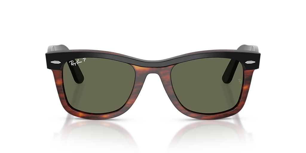 Ray-Ban Wayfarer Street Neat L (52 - 22) with Green lenses and