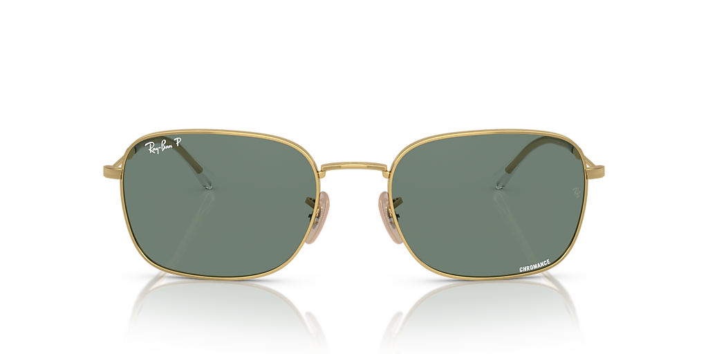 RAY-BAN RB3706 Arista Gold - Unisex Sunglasses, Grey Lens
