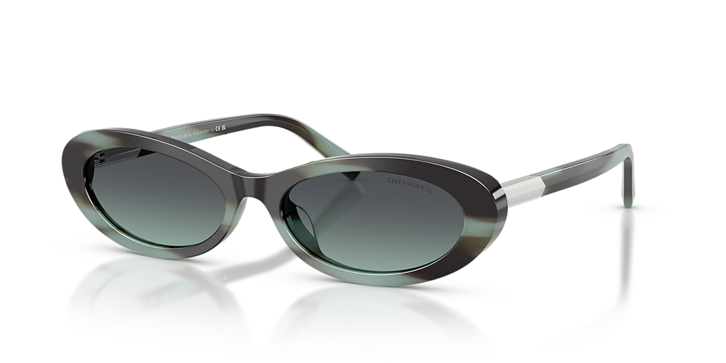 Tiffany & Co. TF4250 L (56 - 17) with Blue lenses and Tortoise