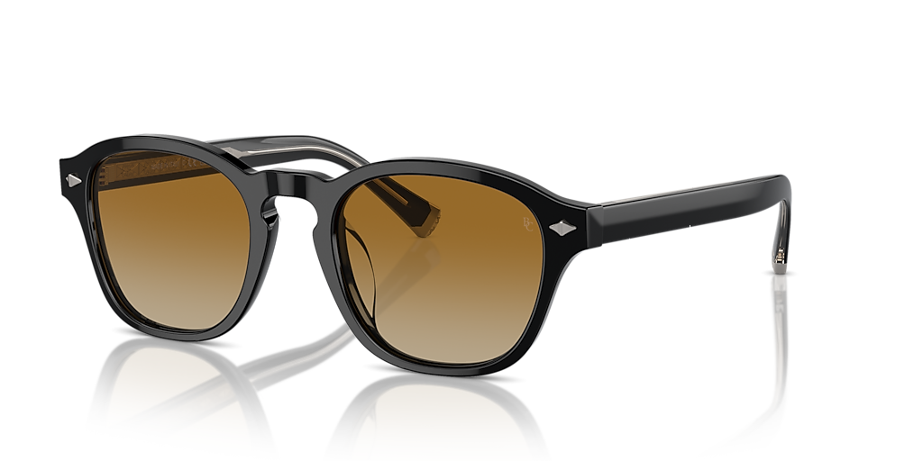 Brunello Cucinelli BC4006S M (50 - 21) with Brown lenses and Black