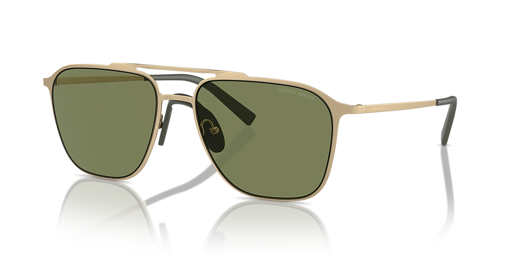 Giorgio Armani AR6110 XXL (58 - 18) with Green lenses and Black