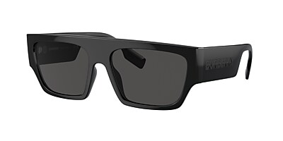 Burberry BE4397U Micah 58 Dark Grey & Green Sunglasses | Sunglass 