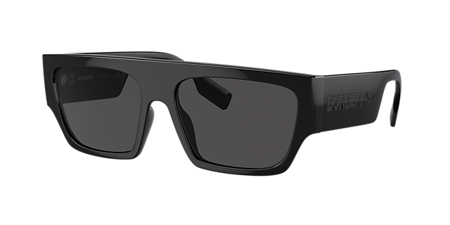 Burberry BE4397U Micah 58 Dark Grey & Black Sunglasses | Sunglass