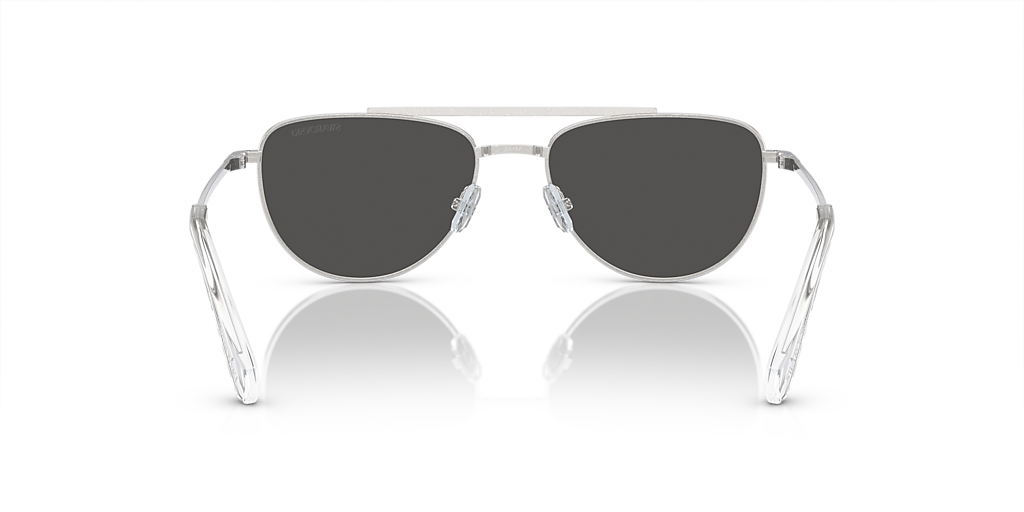 Swarovski SK7007 M (53 - 17) with Grey lenses and Silver frame