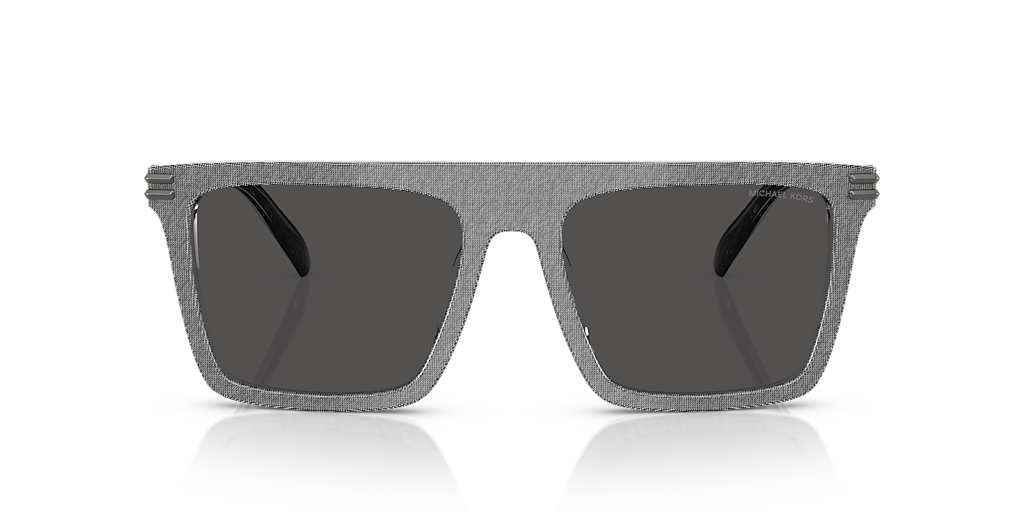 MICHAEL KORS MK2249U Edgewater Grey Denim - Men Sunglasses, Dark Grey Solid Lens