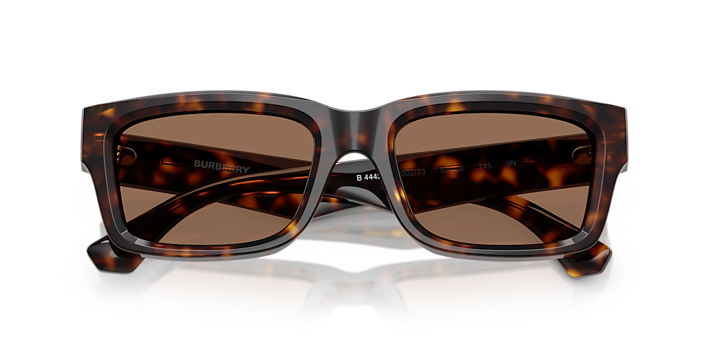BURBERRY イレキュラフレムサンクラス BE4440U 300273 Burberry BE4443 L (55 - 20) with Brown lenses and Brown