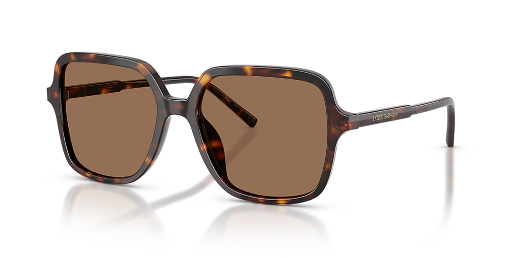 Dolce&Gabbana DG4539 L (55 - 17) with Brown lenses and Tortoise