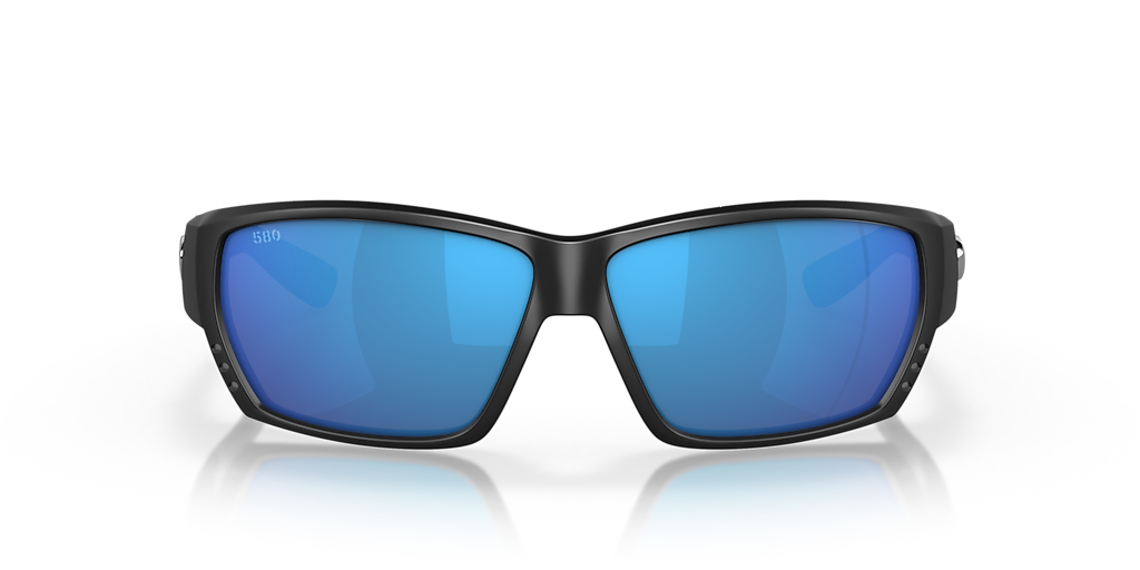COSTA 6S9009 Tuna Alley Matte Black - Men Sunglasses, Blue Mirror Lens