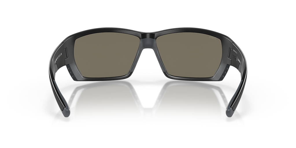 COSTA 6S9009 Tuna Alley Matte Black - Men Sunglasses, Blue Mirror Lens