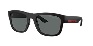 PRADA 06YS 1BO10J 56 リネア ロッサ サングラス Qoo10] PRADA PS06YS 1BO10J 56 サング