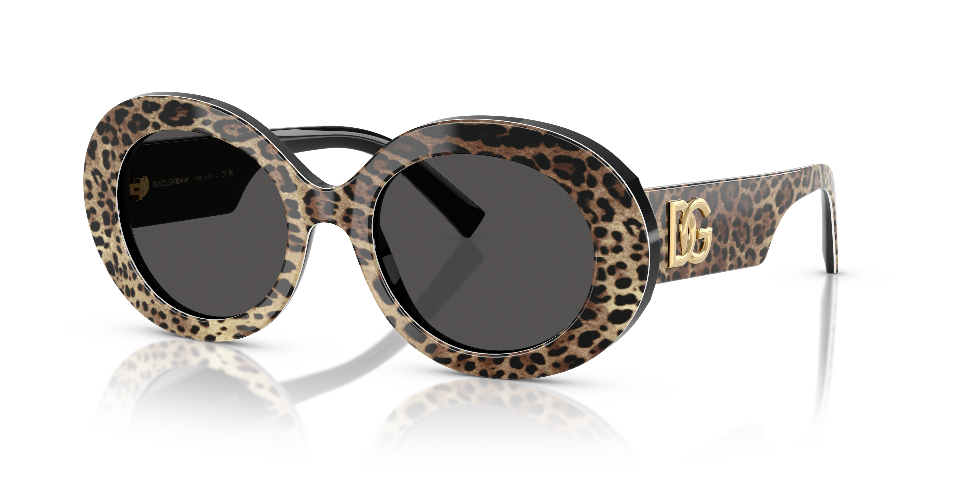 Dolce&Gabbana DG4448 S (51 - 20) with Grey lenses and Black