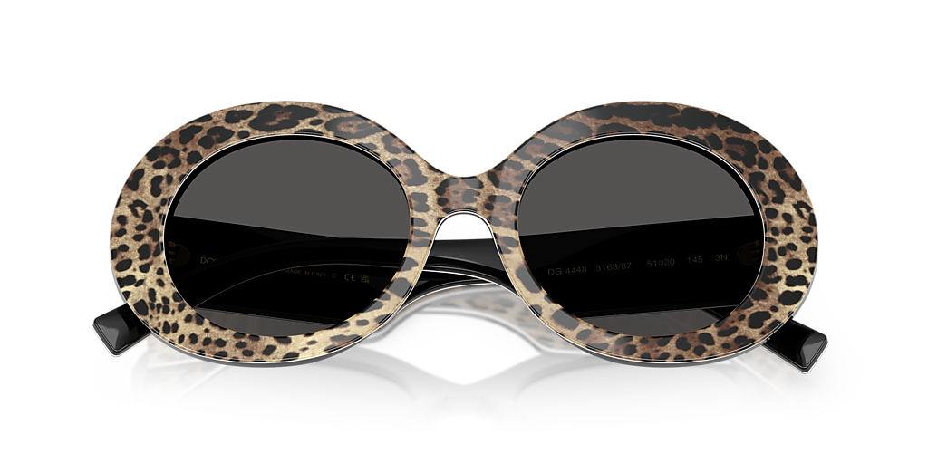 Dolce&Gabbana DG4448 S (51 - 20) with Grey lenses and Black  display picture 3