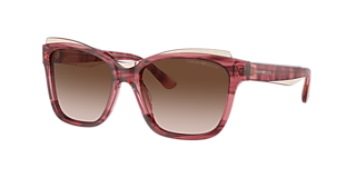 Emporio Armani EA4244U XXL (57 - 18) with Violet lenses and  display picture 1