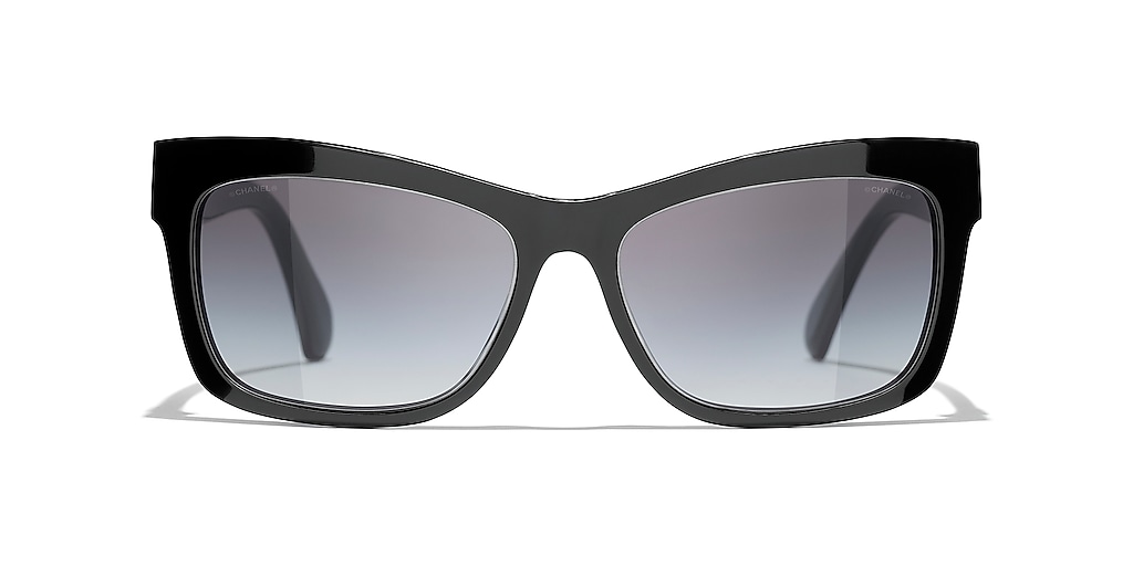 Chanel Rectangle Sunglasses CH5496B M (56 - 16) with Grey