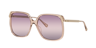 Chloé CC0010S Kids XL (49 - 17) with Pink lenses and Pink