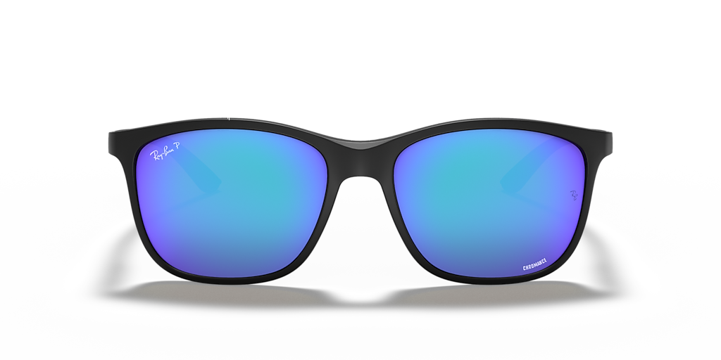 Ray-Ban RB4330CH Chromance XL (56 - 17) with Blue lenses and Black