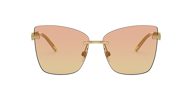 Dolce&Gabbana DG2289 59 Brown Gradient & Gold/Brown Sunglasses 
